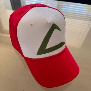 Ash Ketchum Pokemon cosplay trucker hat.